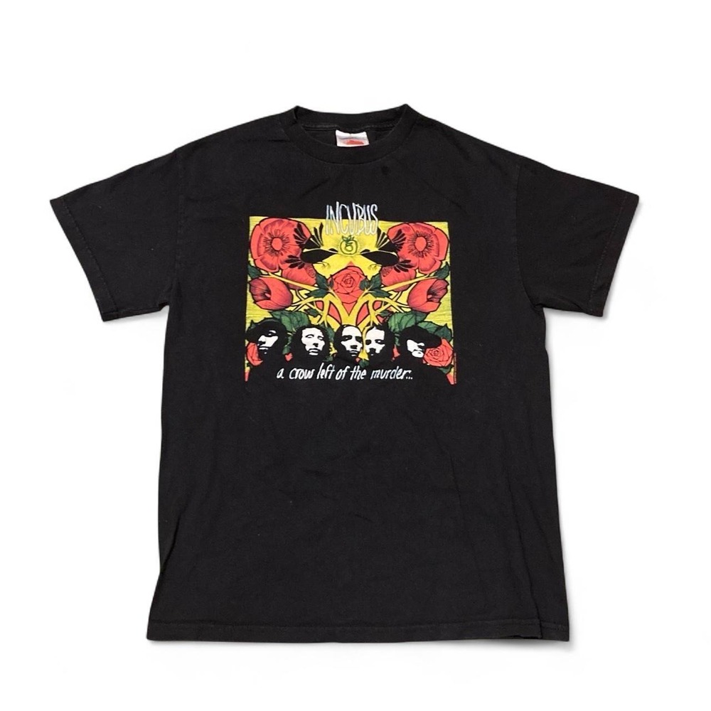 2004 Incubus a crow left of the murder band tee vintage y2k Men's M/18.75